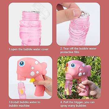 Amazon.co.jp: Vongzhong シャボン玉 人気 電動 自動 機械魚